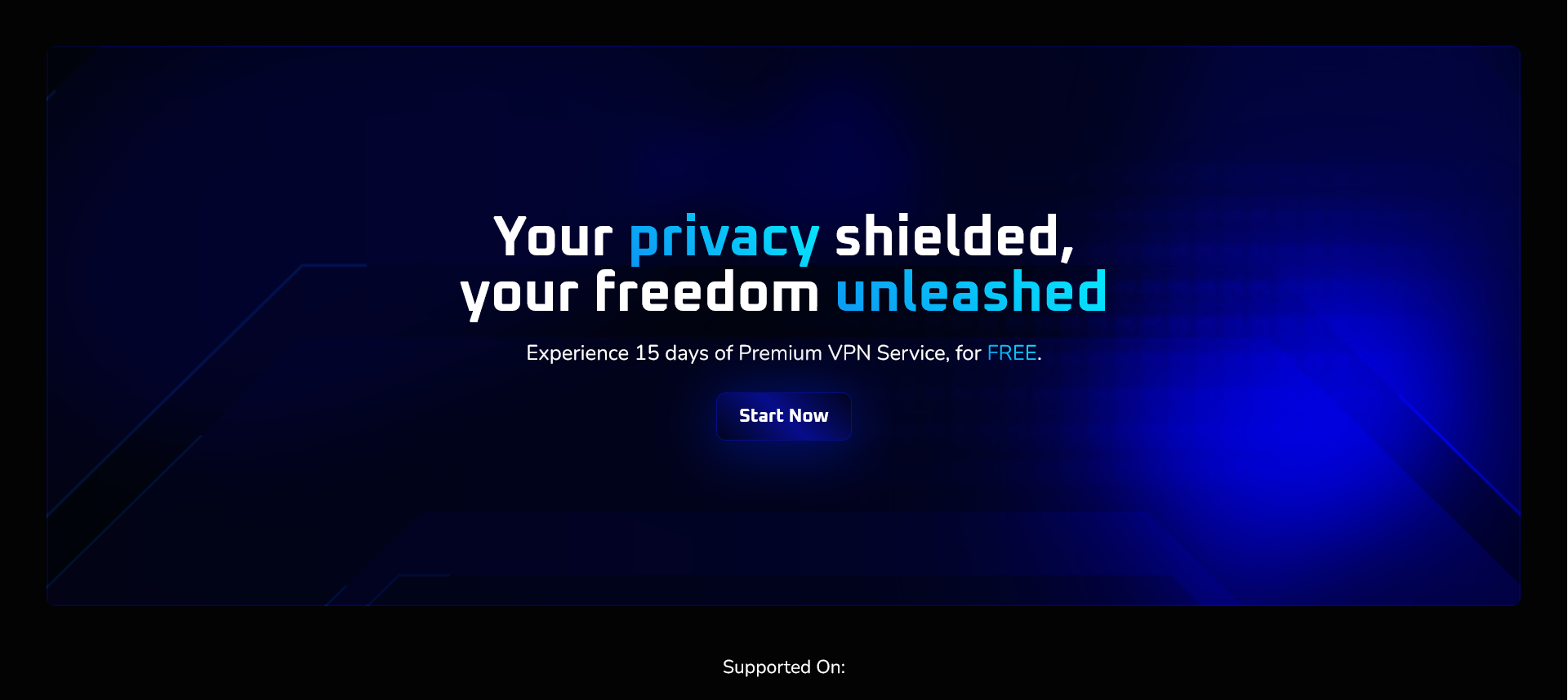 Example banner